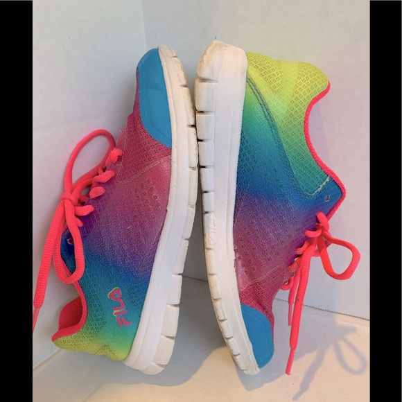 “FILA”, Girls, Size 4, Running Shoes - Picture 6 of 9